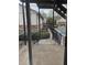 View from unit outdoor patio with fence, stairs, and common pool in background at 1177 Church St # F, Decatur, GA 30030