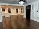 Spacious living room, hardwood floors, open to kitchen at 1134 Donnelly Sw Ave, Atlanta, GA 30310