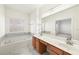 Main bathroom with double vanity, soaking tub at 2853 Brandl Cove Ct # 1, Marietta, GA 30067