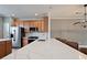 Kitchen boasts quartz countertops and modern cabinetry at 2853 Brandl Cove Ct # 1, Marietta, GA 30067