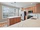 Modern kitchen with stainless steel appliances and a large island at 2853 Brandl Cove Ct # 1, Marietta, GA 30067