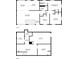 Detailed floor plan showcasing layout and dimensions of the home at 6185 Bermuda St, Forest Park, GA 30297
