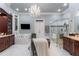 Luxurious bathroom with a soaking tub, walk-in shower, and elegant cabinetry at 1416 Walcutts Nw Way, Marietta, GA 30064