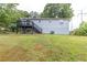 Large backyard with walkout basement and back deck at 3950 Yancey Rd, Douglasville, GA 30135