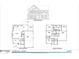 Detailed floor plans showcasing the layout of this two-story home, including room dimensions and features at 3785 Pilgrim Mill Rd, Cumming, GA 30041