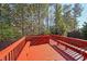 Spacious deck with wooden benches, offering a relaxing outdoor space at 1079 Bar Harbor Pl, Lawrenceville, GA 30044