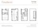 Floor plan of the Wright home featuring 3 bedrooms and 3.5 bathrooms in The Moderns Community at 1641 Mcnaught Dr # 35, Atlanta, GA 30317