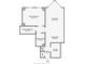 Condo floor plan showcasing spacious rooms at 2870 Pharr Court South Nw # 2002, Atlanta, GA 30305