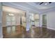 Renovated kitchen with stainless steel appliances and hardwood floors at 1204 Westridge Sw Rd, Atlanta, GA 30311