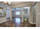 Spacious living room with hardwood floors and high ceilings at 1204 Westridge Sw Rd, Atlanta, GA 30311