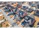 Community overview: several homes with brick exteriors and two-car garages at 1979 Spivey Village Dr, Jonesboro, GA 30236