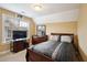 Cozy bedroom with a double bed and plenty of closet space at 1979 Spivey Village Dr, Jonesboro, GA 30236