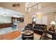 Open living room with a view of the kitchen and high ceiling at 1979 Spivey Village Dr, Jonesboro, GA 30236