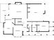 Main floor plan with kitchen, living room, and attached garage at 2313 Attaway Ne Walk, Brookhaven, GA 30319