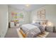 Bright bedroom with a bed, colorful decor, and a playful atmosphere at 3298 Sheffield Cir, Decatur, GA 30032