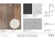 Scheme B showcases interior finishes for bedroom/bathroom with dark cabinetry, grey tile and white paint at 318 Sandy Springs Cir # 310, Sandy Springs, GA 30328