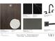 Scheme Option C showcases interior finishes with wood flooring, black cabinetry, quartz countertop and flat black bathroom hardware at 318 Sandy Springs Cir # 310, Sandy Springs, GA 30328