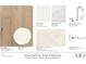 Scheme Option A's interior finishes for primary bedroom/bathroom feature white paint, wood floors, and chrome hardware at 318 Sandy Springs Cir # 310, Sandy Springs, GA 30328