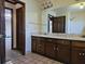 Bathroom featuring a double vanity with tile flooring at 25 Ridgeview Dr, Jonesboro, GA 30236