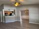 Bright dining room with hardwood floors and elegant chandelier at 259 Diamond Valley Pass, Canton, GA 30114