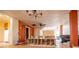 View of a large open living room with eat-in kitchen at 250 Big Oak Rd, Whitesburg, GA 30185