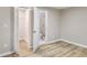 Bright bedroom with a closet and bathroom at 2502 Park Dr, Lithonia, GA 30058