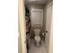 Clean bathroom with toilet and shower at 4510 Jenkins Way, Douglasville, GA 30135