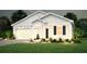 Charming single-story home boasts a manicured lawn, two-car garage, and inviting front porch at 356 Rock View Ln, Covington, GA 30016