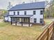 Spacious backyard featuring a covered patio, ideal for outdoor entertaining and relaxation at 1387 Mineral Springs Rd, Hoschton, GA 30548