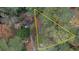 Aerial view showing home's location and lot size at 773 Harwell Nw Rd, Atlanta, GA 30318