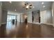 Spacious living room with hardwood floors, high ceilings and an open floor plan at 700 Banton Nw Dr, Atlanta, GA 30318