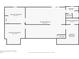 Basement floor plan showing finished and unfinished spaces at 8710 Mount Rushmore Dr, Alpharetta, GA 30022