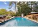 Inviting swimming pool with plenty of lounge space at 956 Cardova Dr, Atlanta, GA 30324