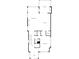 First floor plan showcasing kitchen, living room, balcony, and dining area layout at 247 Huntington Ne Rd, Atlanta, GA 30309
