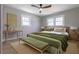 Serene bedroom with a king-size bed and light wood furniture at 2878 London Ne Ct, Marietta, GA 30062