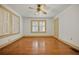 Spacious bedroom with hardwood floors and lots of natural light at 2791 Pearl St, East Point, GA 30344