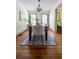 Dining room with wood table, chairs and rug at 2791 Pearl St, East Point, GA 30344