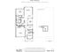 Layout of 'The Bailey' floor plan with two bedrooms, two bathrooms, a study, and a two-car garage at 1341 Cedarcrest Blvd, Acworth, GA 30101