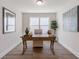 Bright home office with a large window and modern decor, perfect for remote work at 1341 Cedarcrest Blvd, Acworth, GA 30101
