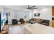 Spacious living room, perfect for relaxing and entertaining at 300 Peachtree Ne St # 6C, Atlanta, GA 30308