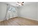 Bright bedroom with large window, ample natural light and wood floors at 1284 Piedmont Ne Ave # 5, Atlanta, GA 30309