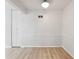 Open floor plan living room with hardwood flooring and closet at 1284 Piedmont Ne Ave # 5, Atlanta, GA 30309
