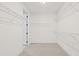 Spacious walk-in closet with wire shelving at 2780 Marie Way, Cumming, GA 30028