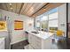 Chic kitchen with stainless steel appliances, a center island, and modern fixtures at 572 Edgewood Ne Ave # 306, Atlanta, GA 30312