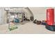 Bedroom with carpet flooring features bunk bed, workspace, and punching bag at 160 Cross Rd, Covington, GA 30016