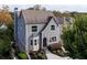 Charming two-story home with gray siding, bay window, and manicured landscaping at 2941 Lookout Ne Pl, Atlanta, GA 30305