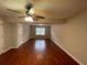 Spacious living room featuring hardwood floors at 5914 Sara Ashley Ct, Lithonia, GA 30058