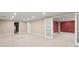 A spacious basement that walks out with multiple entries to other rooms at 7300 Chattahoochee Bluff Dr, Atlanta, GA 30350