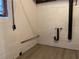 Unfinished basement space featuring painted walls and utility features at 2787 Heritage Ln, Morrow, GA 30260