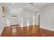 Large bedroom with hardwood floors, walk-in closet, recessed lighting and neutral walls at 420 Argonne Nw Dr, Atlanta, GA 30305
